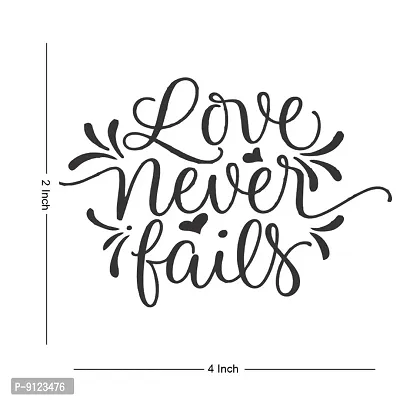 Love Never Fails Tattoo Waterproof Male and Female Temporary Body Tattoo-thumb2