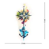 Swing Star Anchor Tattoo Waterproof Male and Female Temporary Body Tattoo-thumb1