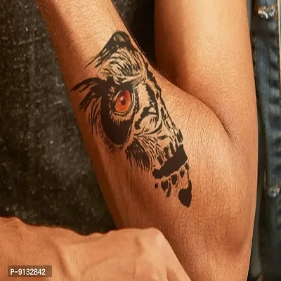 Skull Men Temporary tattoo Waterproof For Girls Men Women-thumb0