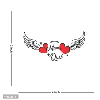 Love Mom Dad Body Temporary Tattoo Waterproof For Girls Men Women-thumb4