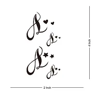 Temporary Tattoowala Name Alphabet A Letter Temporary Body Tattoo-thumb3