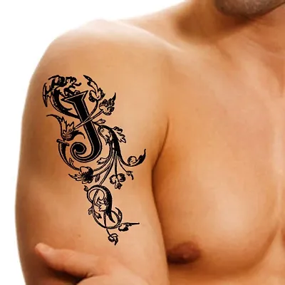 Half Arm Temporary Tattoos Totem Pattern Tattoo Sticker Men - Temu