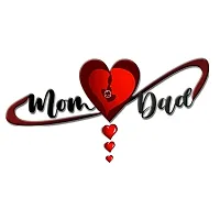 Mom Heart Dad Tattoo Waterproof Men and Women Temporary Body Tattoo-thumb1