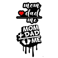 Mom Dad and Me Tattoo Waterproof Men and Women Temporary Body Tattoo-thumb1