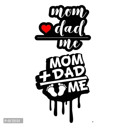 Mom Dad and Me Tattoo Waterproof Men and Women Temporary Body Tattoo-thumb2