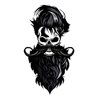 Beard Mustache Hairy Tattoo Temporary Waterproof Tattoo For Men and Women-thumb1