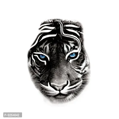 Real Tiger Design Temporary Tattoo Waterproof For Male and Female Temporary Body Tattoo-thumb2