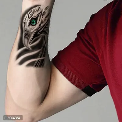 Real Eagle On Hand Design Temporary Tattoo Waterproof For Male and Female Temporary Body Tattoo