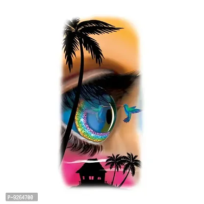 3D Eye Design With Nature Temporary Tattoo Waterproof For Boys And Girl Temporary Body Tattoo-thumb3