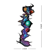 Planet On My Hand Design Temporary Tattoo Waterproof For Male and Female Temporary Body Tattoo-thumb1