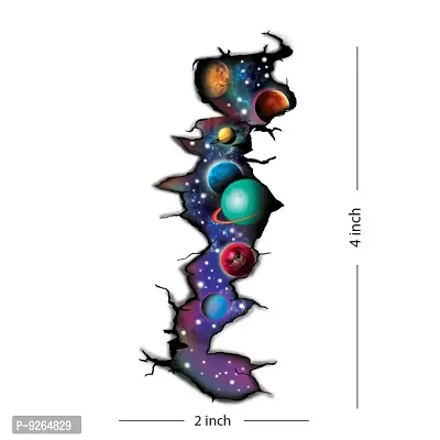 Planet On My Hand Design Temporary Tattoo Waterproof For Male and Female Temporary Body Tattoo-thumb2