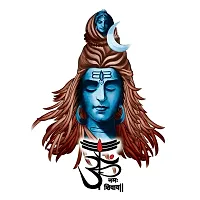 Om Namah Shivaya God Shiv Design Temporary Tattoo Waterproof For Male and Female Temporary Body Tattoo-thumb1