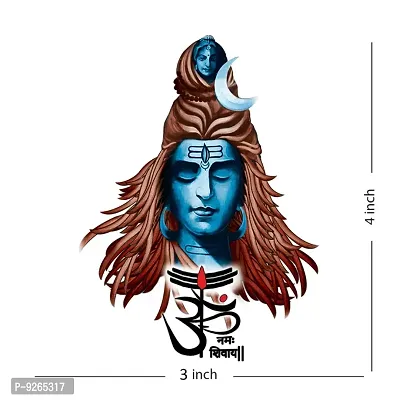 Om Namah Shivaya God Shiv Design Temporary Tattoo Waterproof For Male and Female Temporary Body Tattoo-thumb4