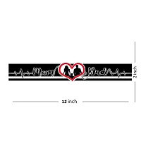 Mom Dad Hand Band Heart Design Temporary Tattoo Round For Men Woman and-thumb2