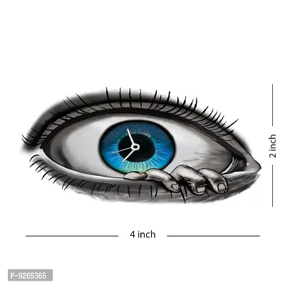 Horror Eye Time Hand Temporary Tattoo Waterproof For Male and Female Temporary Body Tattoo-thumb2