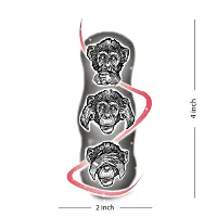 No Bad Say and Hear and Seen Monkey Temporary Tattoo Waterproof For Boys and Girls Temporary Body Tattoo-thumb1