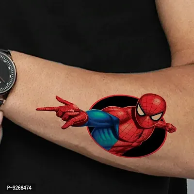 Superhero Spiderman Tattoo Multi Waterproof Men and Women Temporary Body Tattoo Sticker