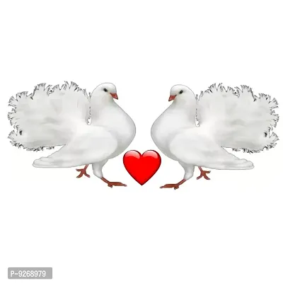 Duck With Heart Design Waterproof Boys and Girls Temporary Body Tattoo-thumb2