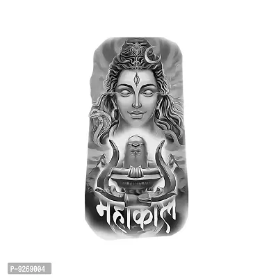 Mahakal  with Shiv Tattoo God Waterproof Boys and Girls Temporary Tattoo-thumb2