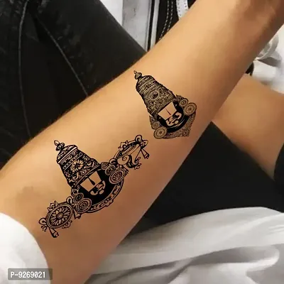 Venkateswara Hindu gods Tattoo God Waterproof Boys and Girls Temporary Tattoo