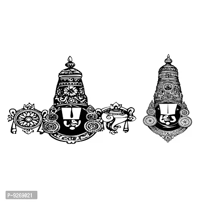 Venkateswara Hindu gods Tattoo God Waterproof Boys and Girls Temporary Tattoo-thumb2