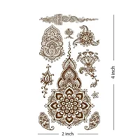 Mehndi Tattoo New Design Waterproof For Girls Temporary Tattoo-thumb2