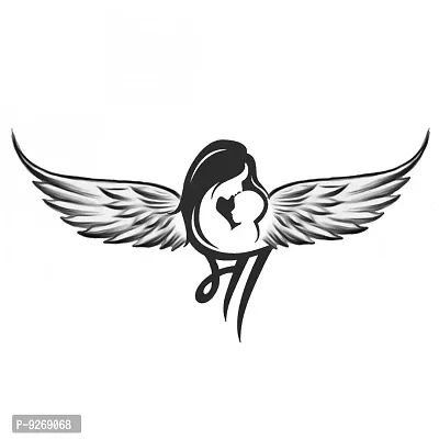 Maa with Baby Tattoo Waterproof For Men and Women Angel Temporary Tattoo-thumb2