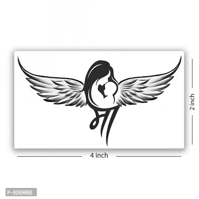 Maa with Baby Tattoo Waterproof For Men and Women Angel Temporary Tattoo-thumb3