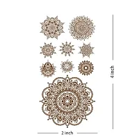 Real Mandala Tattoo Henna Design For Women Temporary Tattoo-thumb2