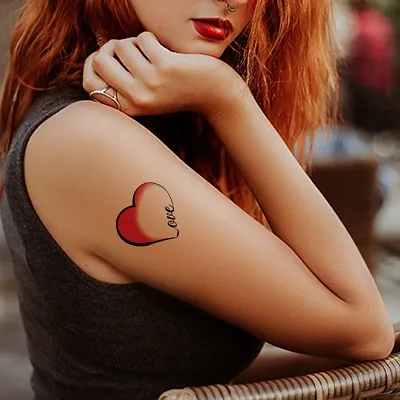 Beautiful Fake 3d Decal Temporary Tattoo For Women Bow Tie Key Design Tattoo  Sticker Body Chest Waist Art Tattoos 3 Sheets | Fruugo NO