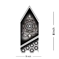 Full Sleev Tattoo Mandala Tapestry Black Waterproof For Men and Women Temporary Tattoo-thumb3
