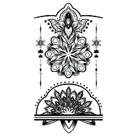 Floral Mandala Tattoo Flower Waterproof For Men and Women Temporary Tattoo-thumb2