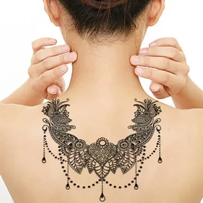 Heart Love Music Wing Tattoo Design Waterproof For Male and Female Temporary  Body Tattoo
