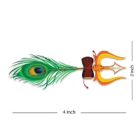 Trishul and Feather Tattoo Waterproof For Women Temporary Tattoo-thumb3