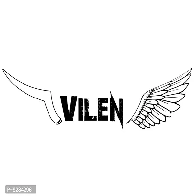 Vilen and Wings Tattoo Waterproof For Women Temporary Tattoo-thumb4