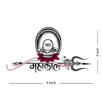 Mahakal Shivling Tattoo Lord Trishul Waterproof For Women Temporary Tattoo-thumb2