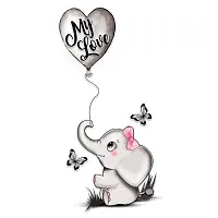 Elephant My Love Tattoo Animal Waterproof For Women Temporary Tattoo-thumb2