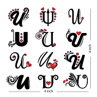 U Name Alphabet Tattoo Waterproof For Men and Women Temporary Body Tattoo-thumb3