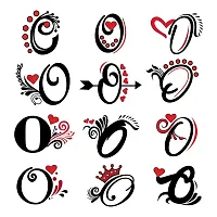 Q Name Alphabet Tattoo Waterproof For Men and Women Temporary Body Tattoo-thumb1