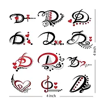 D Name Alphabet Tattoo Waterproof For Men and Women Temporary Body Tattoo-thumb2