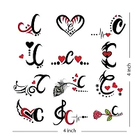 C Name Alphabet Tattoo Waterproof For Men and Women Temporary Body Tattoo-thumb2