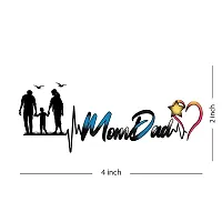 Mom and Dad Tattoo Family Heart Waterproof For Men and Women Temporary Body Tattoo-thumb2