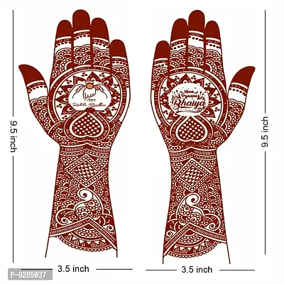 Full Hand Mehndi Designs Special Rakshabandhan Rakhi Mehndi Design for Sister Gift-thumb4