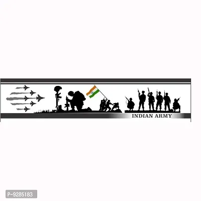 Temporary Tattoowala Indian Army Hand Band Waterproof Temporary Tattoo For Boys  Girls Special on independence day-thumb2