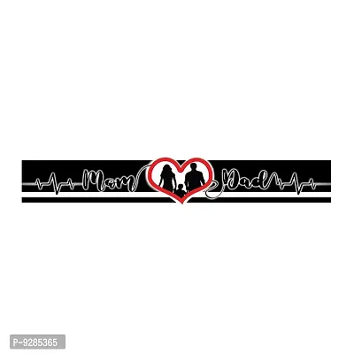 Mom Dad Hand Band Strip Temporary Tattoo Mom Dad Black Hand Band Tattoo-thumb2