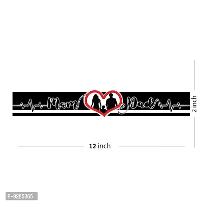 Mom Dad Hand Band Strip Temporary Tattoo Mom Dad Black Hand Band Tattoo-thumb3