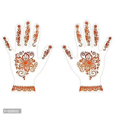 Full hand henna tattoo Design both hand (-thumb4