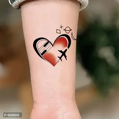 Heart Love Is Journey Temporary Tattoo Heart Love Is Journey Temporary Tattoo  (Heart Love Is Journey Tattoo)