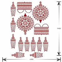 Both Side Mandala Mehndi Design Waterproof For Girls Body Sticker-thumb2