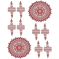 Mehndi Mandala Henna Tattoo Waterproof Body Sticker For Women-thumb2